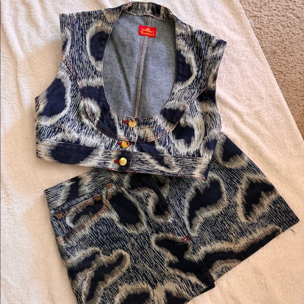 1994 Vivienne Westwood ‘Cafe Society’ Two Piece Set